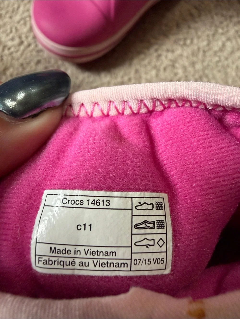 N/A crocs pink